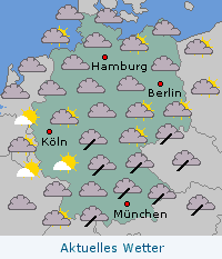 Aktuelles Wetter in Deutschland