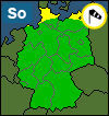 Aktuelle Unwetter-Warnlage Deutschland