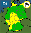 Aktuelle Unwetter-Warnlage Deutschland