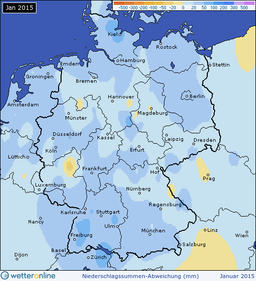R&uuml;ckblick Wetterkarte