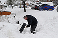 Schneemassen in England