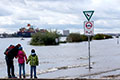 Sturmflut an der Nordsee