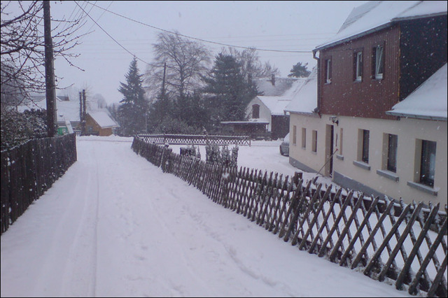 Spaziergang im Schnee