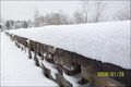 Bilder vom Wintereinbruch in China