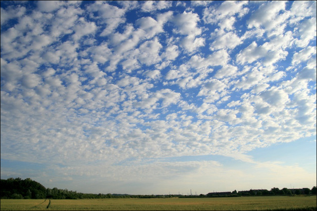 Sommerliche Gewitterfront