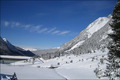 Schnee und Sonne in den Bergen