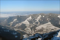 Die Alpen im Winterkleid