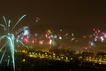 Neujahrsnacht war oft trüb