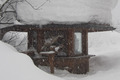 Schneemassen in den Bergen