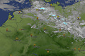 Norden wolkig - Süden sonnig