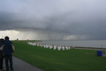 Wolkenrüssel an der See