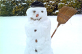 Schnee bis ins Flachland