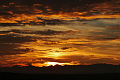 Sonnenaufgang bei Alpenföhn