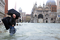 Venedig wieder überschwemmt