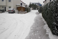 Schneefront am Sonntag