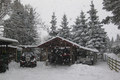 Schneefront am Sonntag