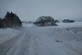Schneemassen und Verwehungen