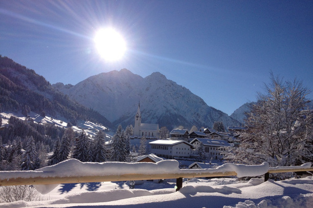 Kaiserwetter in den Alpen