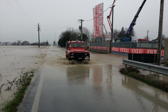 Unwetter in Norditalien