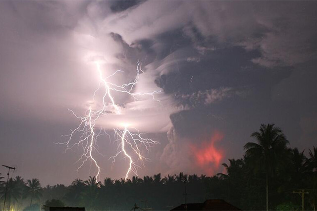 Vulkanausbruch in Indonesien
