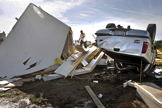 USA: Verwüstungen nach Tornados