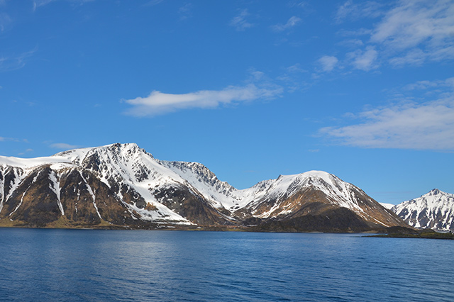 Eine Schiffsreise um Norwegen