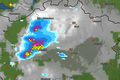 Hagel bei Länderspiel