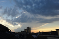Quellwolken am Sommerhimmel