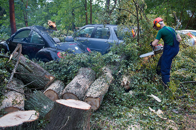Schwere Unwetter im Südwesten