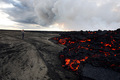 Bardarbunga spuckt Lava-Fontänen