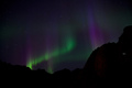 Polarlicht strahlt über Norwegen