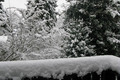 Der erste Schnee im Flachland