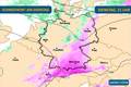 Neue Schneefront am Dienstag