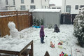 Schneefront am Samstag