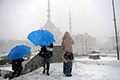 Schneechaos lähmt Istanbul