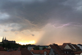 Unwetterfront auf Ostkurs