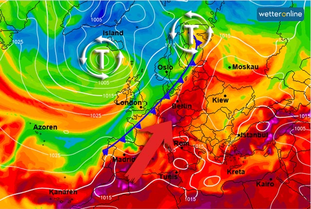 Unwetterwarnung fürs Wochenende