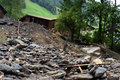 Schlammlawinen verwüsten Ort