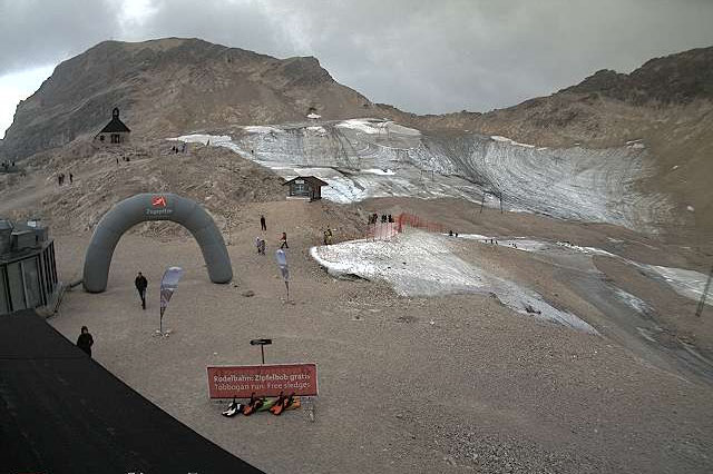 Die Alpengletscher schmelzen