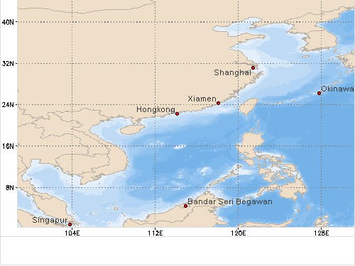 Segelregionen China